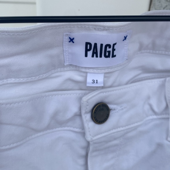 Paige Verdugo Crop Frayed Ankle Jeans - Picture 3 of 6